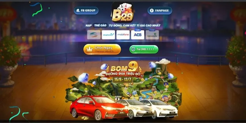 Đăng ký B29 1 Đăng ký B29 - nhận quà tân thủ hấp dẫn